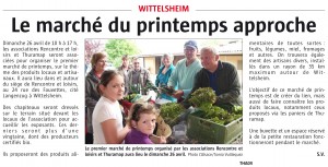 L'Alsace du 16-04-2015